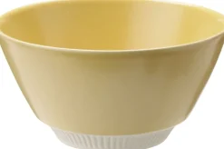 Knabstrup Colorit, skål, gul, Ø14 cm