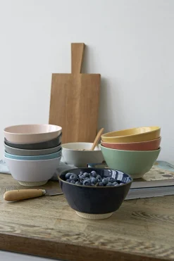 Knabstrup Colorit, skål, gul, Ø14 cm