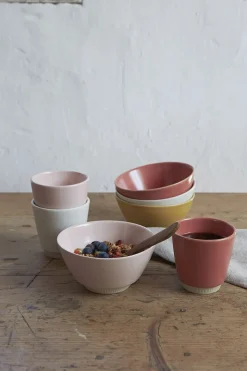 Knabstrup Colorit, skål, gul, Ø14 cm