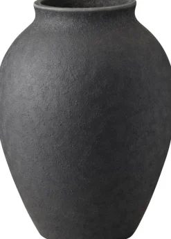 Knabstrup vase, antracitgrå, 12,5 cm