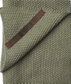 Knitted dishcloth Oak
