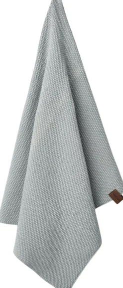 Knitted kitchen towel Stone