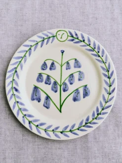 La Pittura Plate - Ø24 - Bluebells