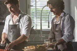 Læderforklæde BBQ Style Apron Vintage Grey