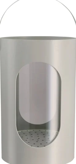 Light house lantern, Big, Light grey, 22x35 cm