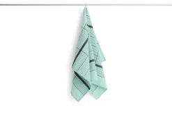 Linear Tea Towel-W52 x L80-Turquoise
