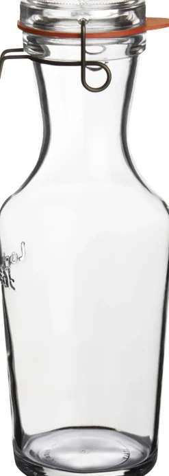 Lock-eat karaffel med patentlåg 1 L.