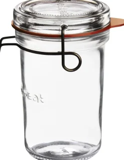 Lock-eat sylteglas med patentlåg 35 cl.