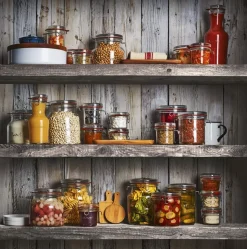 Lock-eat sylteglas med patentlåg 1 liter