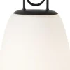 Lucca SC51, Black, Outdoor Portable Lamp, Dimmable, Opal Glass/Black