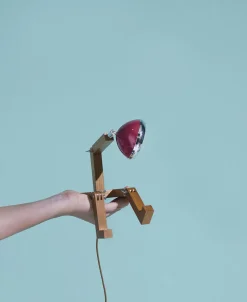 Mini Mr. Wattson LED Lampe - Cherry Red