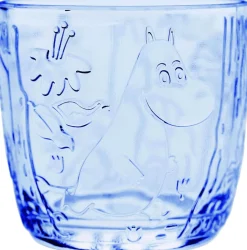 Moomin Arabia 28cl glas 2stk aqua