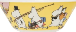 Moomin Arabia 15cm skål Familietid 80