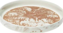 Moomin Arabia 28cm tærtefad Festlige Øjeblikke