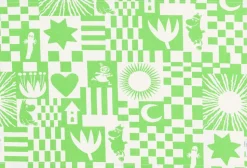 Moomin Arabia dækkeserviet Fest grøn