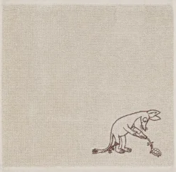 Moomin Arabia håndklæde 25x25 Sniff GOTS