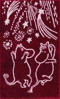 Moomin Arabia 30x50cm håndklæde Festlige Øjeblikke GOTS