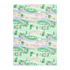 Moomin Arabia 50x70cm viskestykke Stranddag GOTS