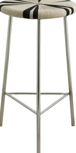 MORICE stool, high - black/ivory