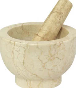 Morter JUPITER marmor beige Ø13cm