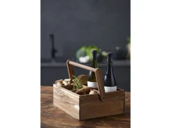 Multikasse 36 x27x28 cm Akacietræ