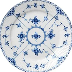 Musselmalet Halvblonde 19 cm. tallerken