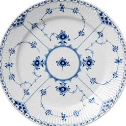 Musselmalet Halvblonde 27 cm. tallerken