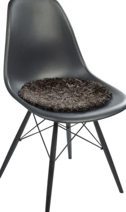 New Zealand Sheepskin, Seat Cover, Short-Wool Curly, Round 38cm