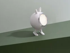 Norbitt, Ear, White, 1,4x2,5 cm