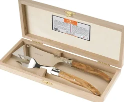 Ostesæt oliventræ i lukket trææske, 2 stk.