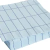 Pattern Napkins-Set of 20 Dinner-Light blue and blue grid