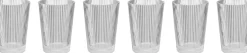 Pilastro drikkeglas 0,24 l, 6 Stk clear