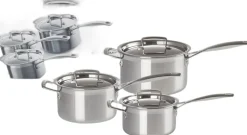 3Ply CL Kasserollesæt m/ 3 stk