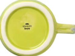 Poppery Krus med hank 35 cl apple green/mint