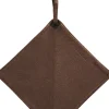 Pot Holder, Classic Brown Leather, with smart insert