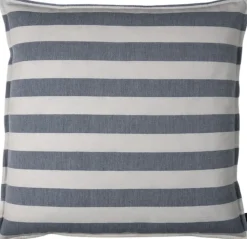 Pude m/fyld strib 60x60 bomuld