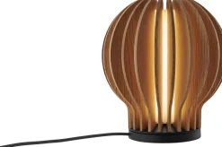 Radiant rund LED lampe Oak
