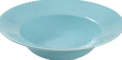 Rhombe Color Dyb tallerken Ø24. 5 cm turkis