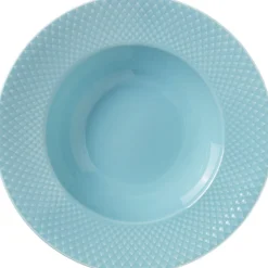 Rhombe Color Dyb tallerken Ø24. 5 cm turkis