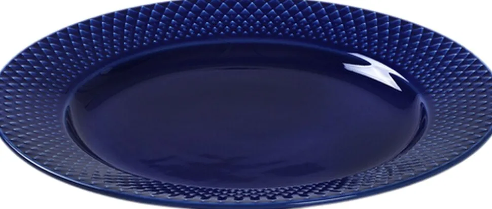 Rhombe Color Frokosttallerken Ø23 cm mørk blå