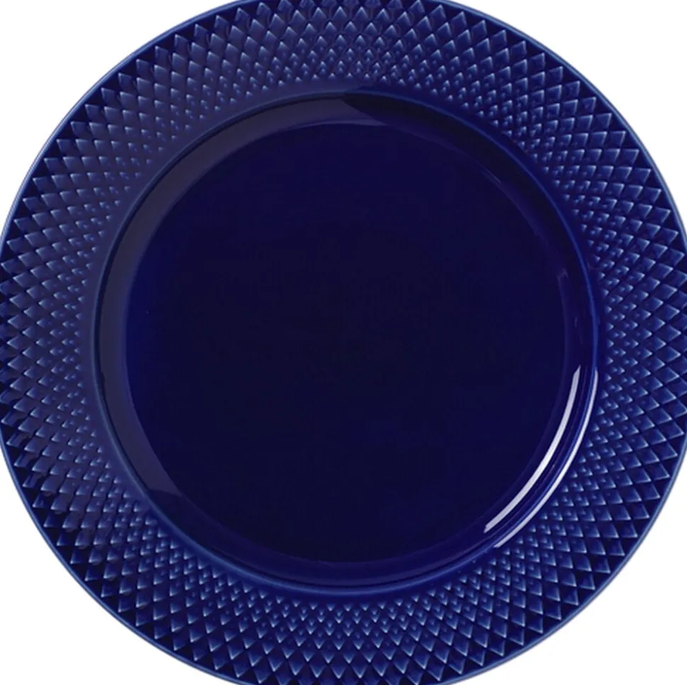 Rhombe Color Frokosttallerken Ø23 cm mørk blå