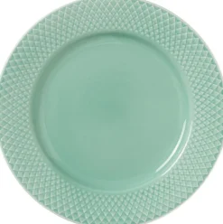 Rhombe Color Frokosttallerken Ø21 cm aqua