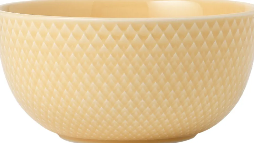 Rhombe Color Skål Ø13 cm sand porcelæn