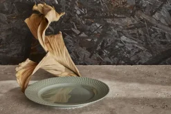 Rhombe Earth Frokosttallerken Ø21 cm moss