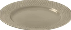 Rhombe Earth Frokosttallerken Ø23 cm clay