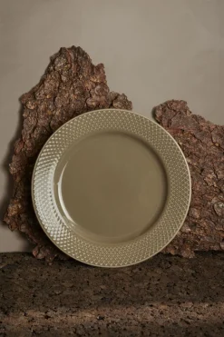 Rhombe Earth Frokosttallerken Ø23 cm clay