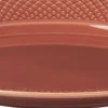 Rhombe Frokosttallerken Ø23 cm terracotta porcelæn