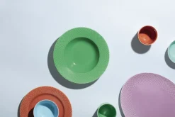 Rhombe Frokosttallerken Ø23 cm terracotta porcelæn