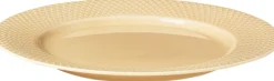 Rhombe Middagstallerken Ø27 cm sand porcelæn