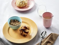 Rhombe Middagstallerken Ø27 cm sand porcelæn